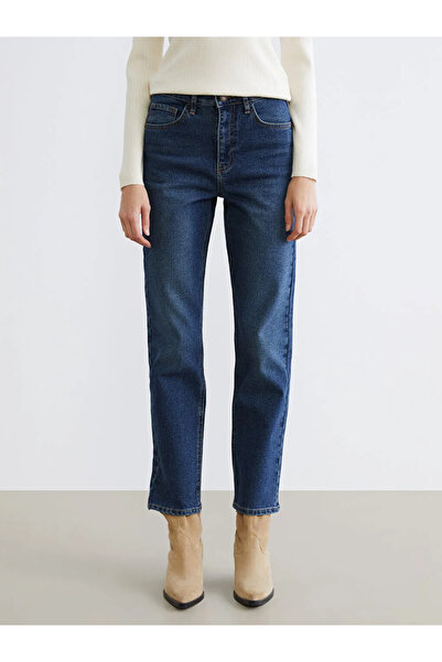 LC Waikiki Lcw jeans indigo mom fit women's jean pants