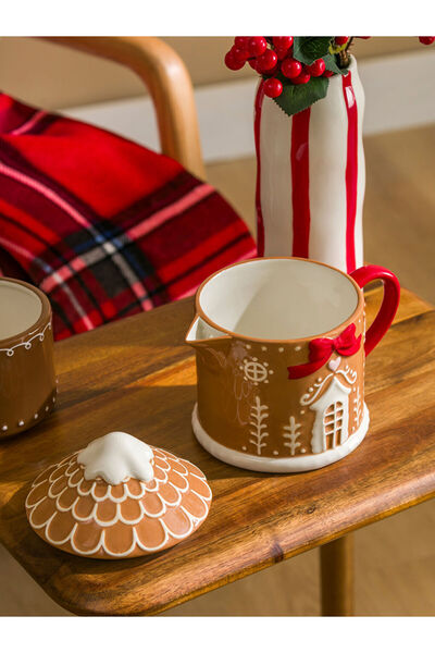 LC Waikiki New Year Themed Ceramic Teapot 590 ml