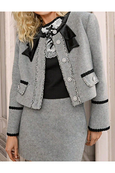 Sheya Shein jacket, gray