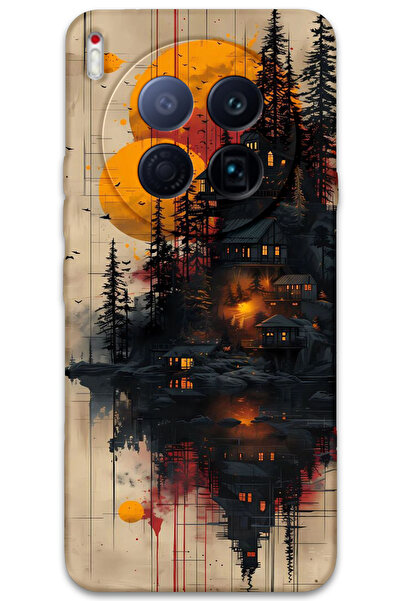 MRCİLETİSİM غطاء خلفي لهاتف تكنو كامون 40 بريمير 5G بنمط عالي الدقة مطبوع - م...