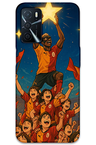 MRCİLETİSİM غطاء خلفي لهاتف اوبو A55 بنمط HD مطبوع - Osimhen