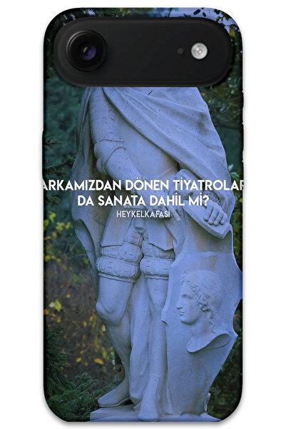 MRCİLETİSİM غطاء خلفي لهاتف iPhone 17 Air بنمط HD مطبوع - مسرح دوار