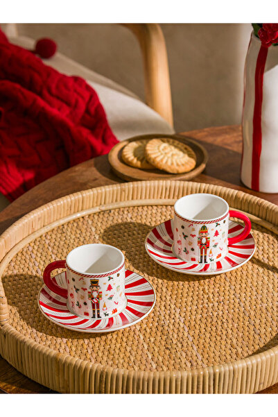 LC Waikiki Sparkling Choices from Shining Store |   Printed 2-Person Coffee Cup Set