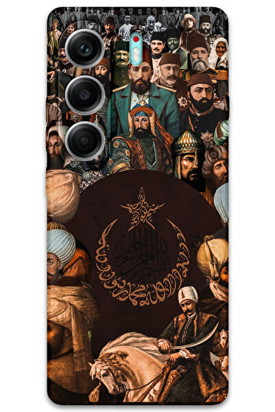 MRCİLETİSİM غطاء خلفي لهاتف تكنو كامون 40 4G بنمط عالي الدقة مطبوع - عهد العث...