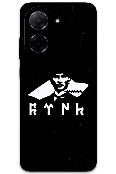 MRCİLETİSİM غطاء خلفي لهاتف Xiaomi Redmi A5 4G بنمط HD مطبوع - أتاتورك وولف