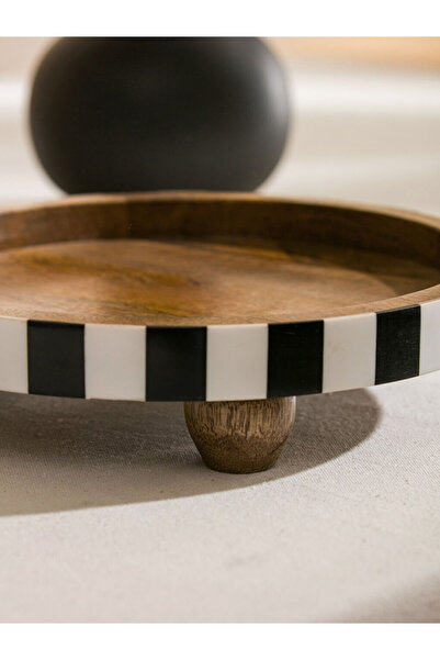 LC Waikiki Sparkling Choices from Shining Store | Standing Wooden Presentation Plate 25 cm