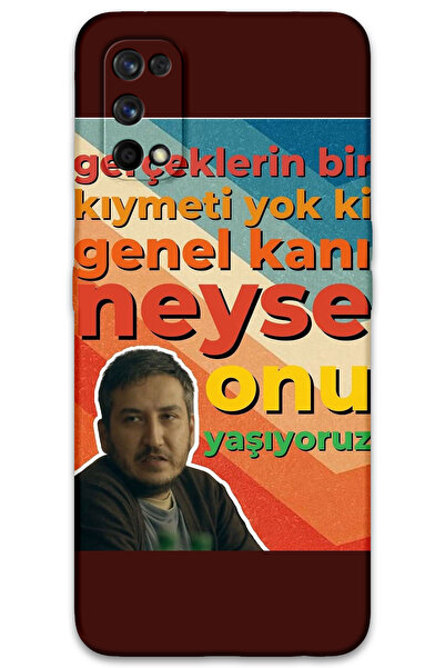 MRCİLETİSİM غطاء خلفي لهاتف Realme 7 Pro بنمط HD مطبوع - عام كاني