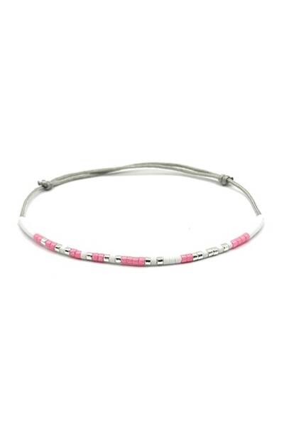 Lexy's Boutique Morse code bracelet, "Carpe Diem" message, Lexy's Boutique, women, adjustable size