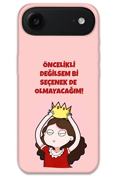 MRCİLETİSİM غطاء خلفي لهاتف iPhone 17 Air بنمط HD مطبوع - ليس خيارًا