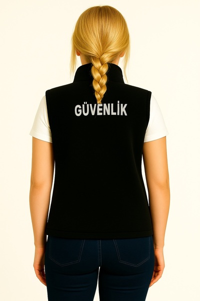 ARTHUR 3 Cepli Önden Yazılı Polar Nakış İşlemeli Kışlık Kadın Özel Güvenlik Y...