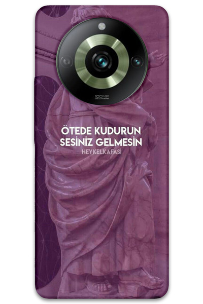 MRCİLETİSİM غطاء خلفي لهاتف Realme 11 Pro Plus بنمط HD مطبوع - أنت أنتي الأفضل