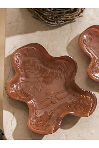 LC Waikiki Sparkling Choices from Shining Store | Glass Cookie Jar with Cookie Man Figure 18 cm