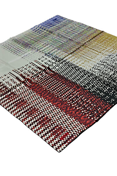 Aker وشاح حريري نوستالجي تيفيل 8575-914