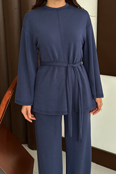 Balenbi Premium Women's Modal Fabric Belted Hijab Set 1138