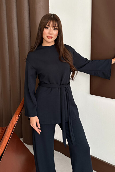 Balenbi Premium Women's Modal Fabric Belted Hijab Set 1138