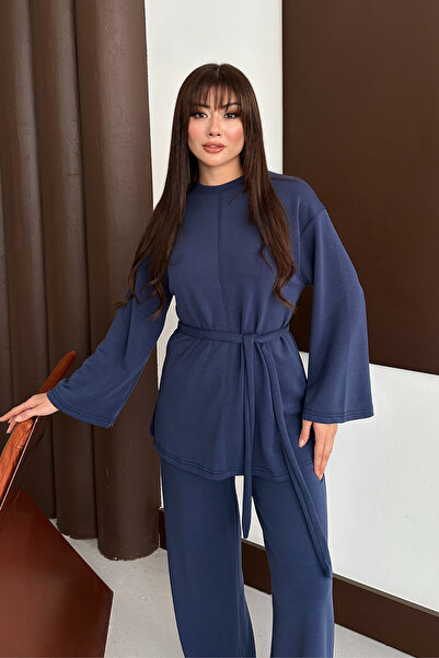 Balenbi Premium Women's Modal Fabric Belted Hijab Set 1138