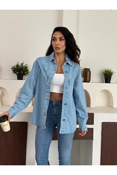 komera Jachetă de blugi ICE WASH