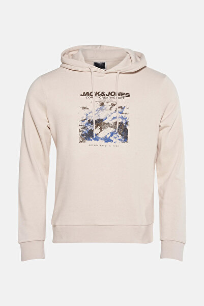 Jack & Jones Core Jcoboost Pamuk lu Štampano Muška dukserica sa kapuljačom 12...