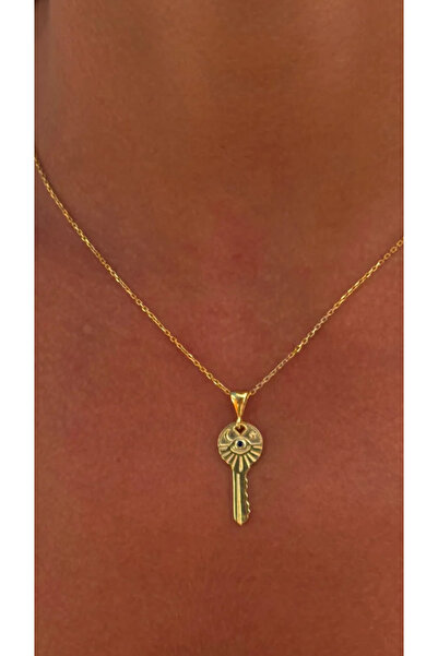 Wind Silver Anahtar Kolye 925 Ayar