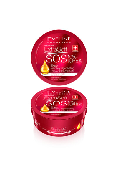 Eveline Cosmetics Eveline Extra Soft SOS 10% Uree Cremă hidratantă pentru faț...