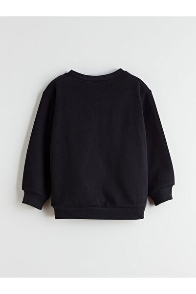 LC Waikiki Lcw Kids Bow Printed Girls' Thick Sweatshirt