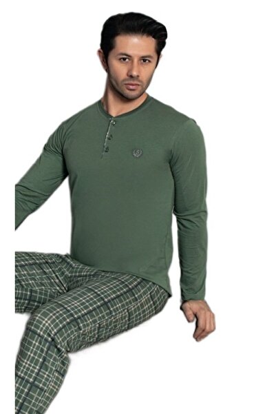 bipamuk Urban Luxe Premium Combed Interlock Fabric Winter Men's Pajama Set M/2Xl