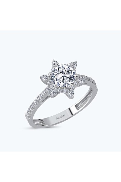 Altınbaş Altın Lotus Çiçeği Yüzük