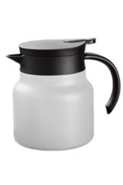 Urbanza White Thermal Coffee Carafe – Vacuum Insulated Flask for Hot & Cold Drinks