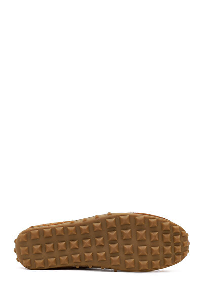 Derimod Дамски мокасини от велурена кожа с ресни Tabby 25WFD350210