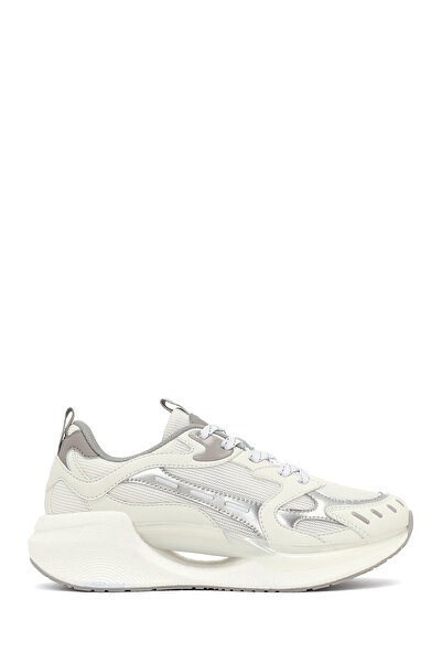 Derimod Studio Women's Silver Lace-Up Thick Sole Sneaker 25Afd435114