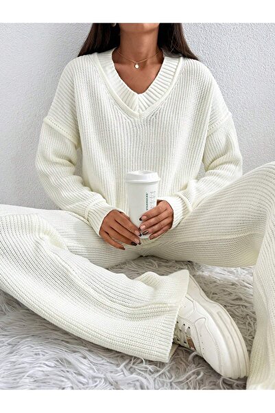 EFENDİX V-NECK Knitwear Suit