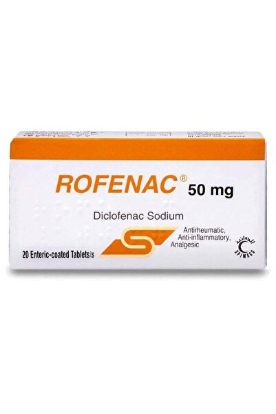 SPIMACO Rofenac 50 mg 20 tablets