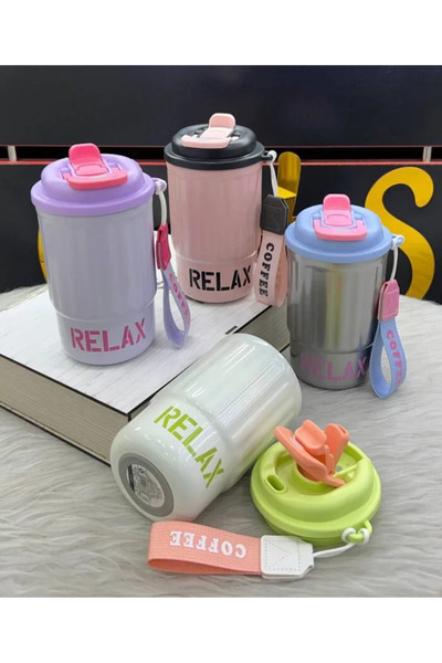Relax Thermal Cup with Strap