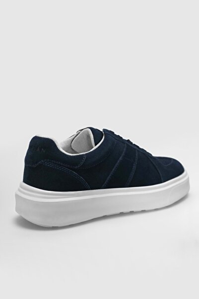 Lufian 112230226 Jaques Sneaker Чоловічі шкіряні черевики СИНІЙ