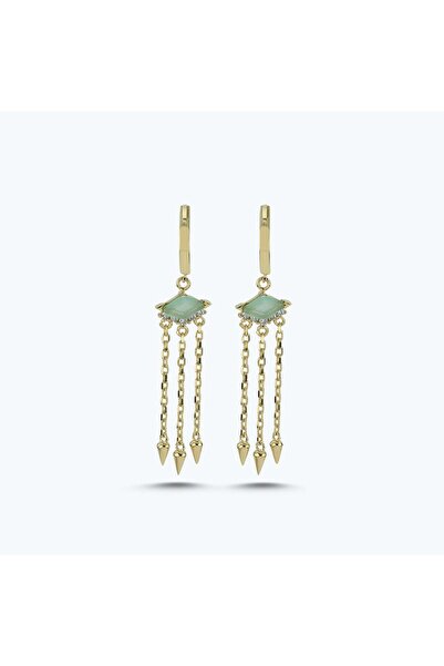 Altınbaş Altın Sallantılı Halka Küpe