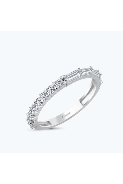 Altınbaş Altın Baget Taş Yarımtur Yüzük