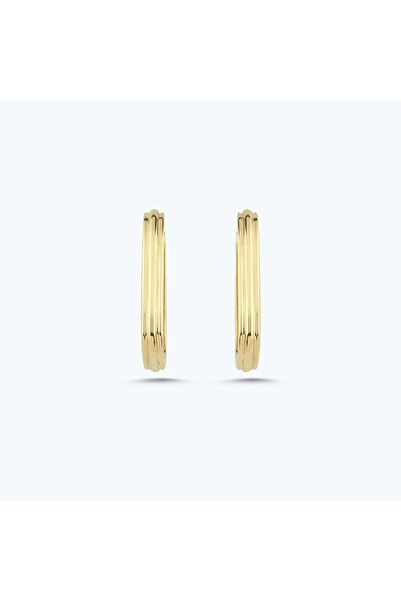 Altınbaş Altın Halka Küpe