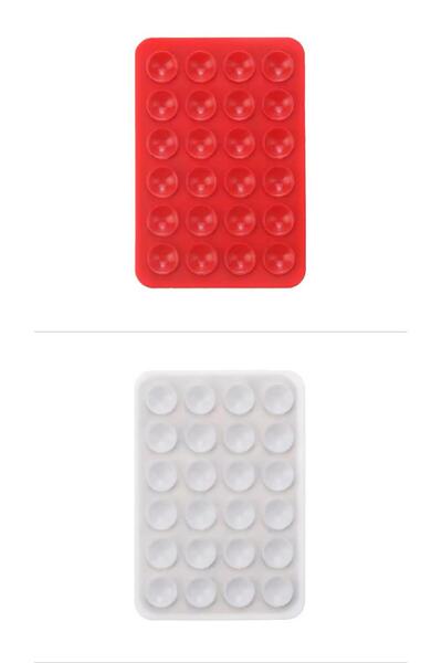 ila bags حامل هاتف ذو شفاط بلونين - لاصق قوي على ظهر الهاتف