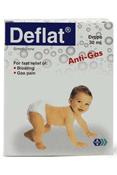 Hayat قطرات ديفلات الفموية المضادة للغازات 30 مل