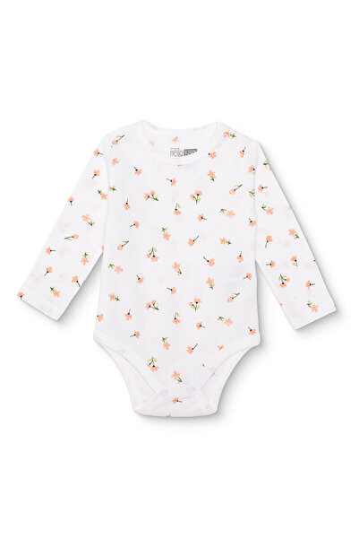 ebebek Hello Baby HelloBaby Kız Bebek Uzun Kol Body Ribana Çıtçıtlı Yaka Uzun...