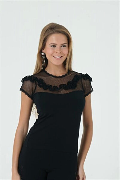 BOYRAZ Mulvxbrf Brf02 Şahinler Ženska majica sa užetom D Čipka i majica sa už...