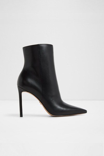 Aldo GUAVABERRY - Kadın Siyah Hakiki Deri İnce Topuklu Fermuarlı Şık Bot