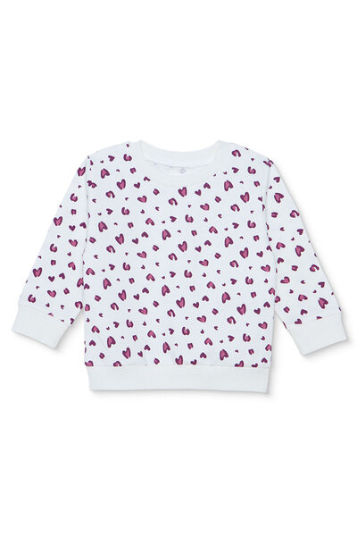 ebebek Hello Baby HelloBaby Kız Bebek Sweatshirt Şardonlu İki İplik Bisiklet ...