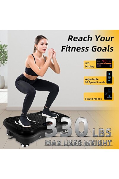 Ehi Vibration Platform Machines, Fat Shake Machine New Home Mini Vibration Plate,