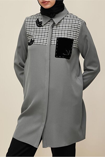 Alvina Shirt Collar Tunic 45941