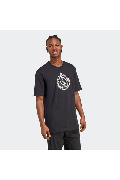 adidas Ανδρικό μπλουζάκι M Hol Mett Μαύρο Jm6437