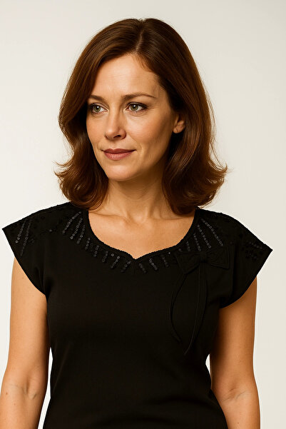 YILTER Şahinler Embroidered Zero Sleeve Undershirt B349