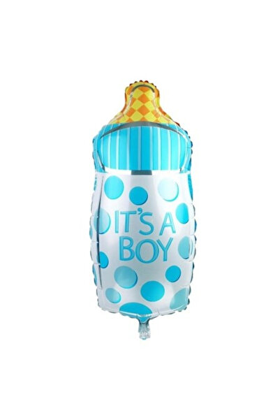 Krista Foil party balloon Biberon, It's a Boy, Blue, 75 cm