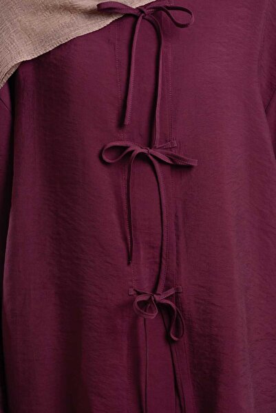 Emare Tie-Up Modal Blouse