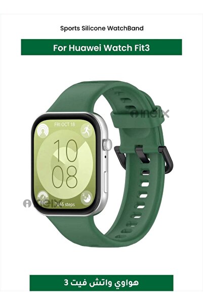 ineix Sports Silicone WatchBand For Huawei Watch Fit3